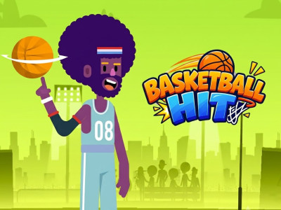 Basketball Hit background