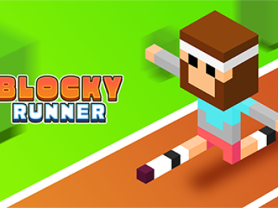 Blocky Runner background
