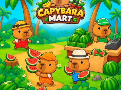 Capybara Mart background