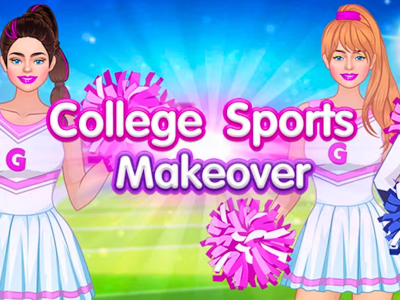 College Sport Team Makeover background