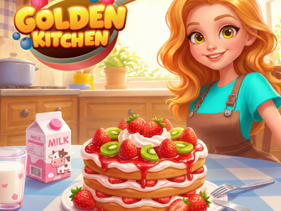 Golden Kitchen background