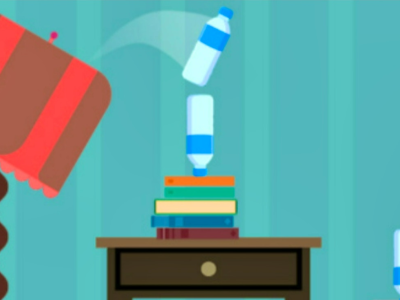 Impossible Bottle Flip background