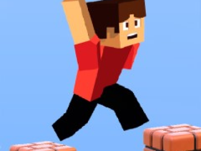 Parkour Block 3D background