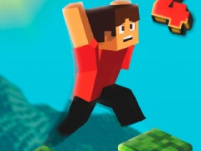 Parkour Block 4 background