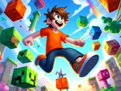 Parkour Obby background