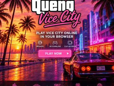 Quenq Vice City background