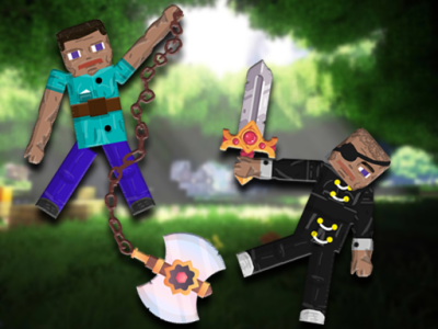 Ragdoll Heroes War background