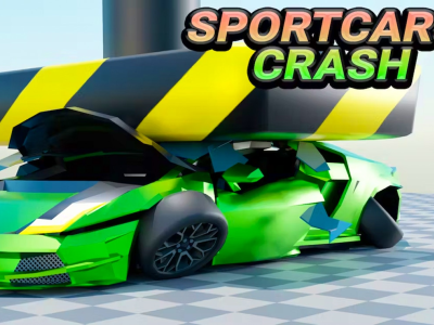 Sportcars Crash background