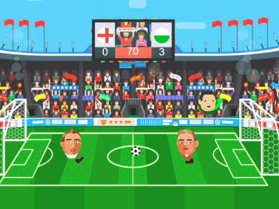 Sports Heads: Football Championship background