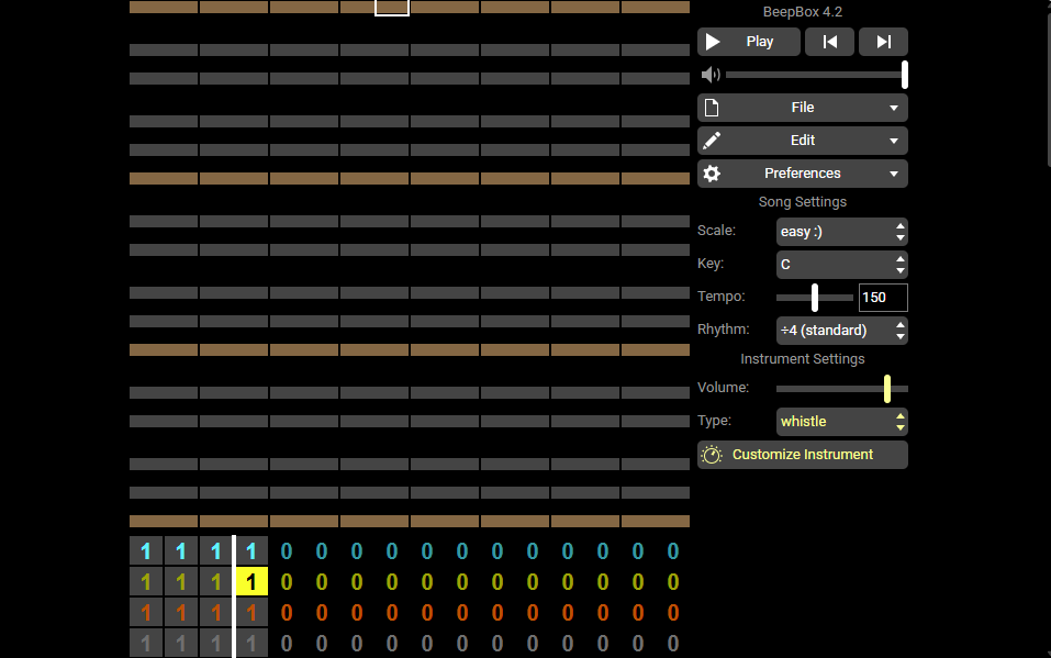 BeepBox screenshot