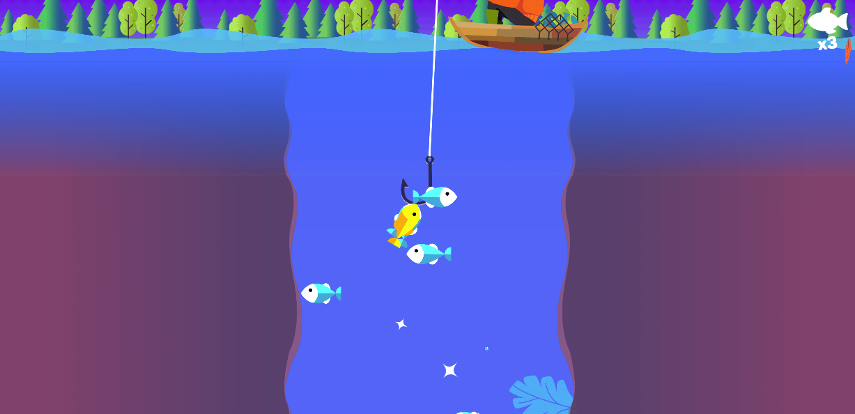 Tiny Fishing screenshot